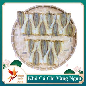 KHÔ CÁ CHỈ VÀNG CÀ MAU THƯỢNG HẠNG thơm ngon khơi dậy khứu giác vị giác