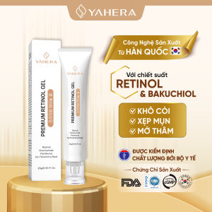 Gel chấm mụn cao cấp giảm sưng viêm khô cồi xệp mụn mờ thâm mụn giảm sưng đỏ YAHERA Premium Retinol Gel 15G