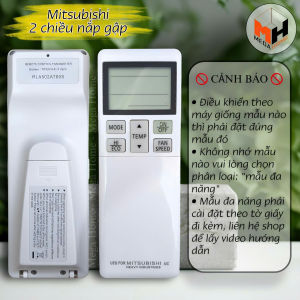 Điều khiển điều hòa Mitsubishi remote máy lạnh Mitsubishi hàng loại 1