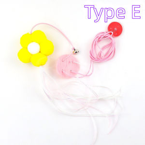 Cats Toy Interactive Elastic Faux Feather Door Hanging Kitten Self-hey Toys Pets Teaser