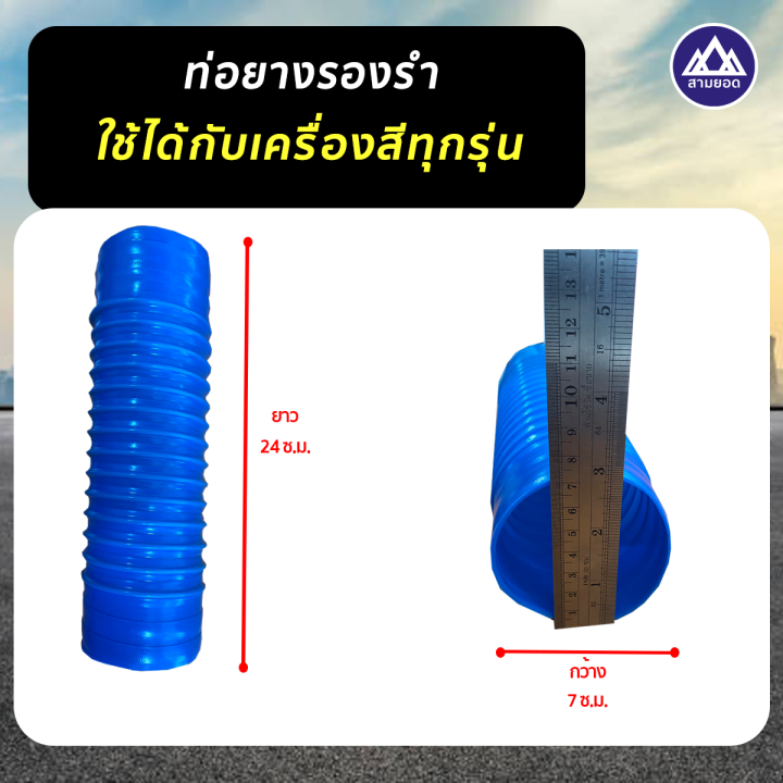 ท่อระบายรำ เครื่องสีข้าวขนาดเล็ก สามยอด