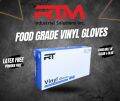 RT Vinyl Gloves Food Grade 100s. 