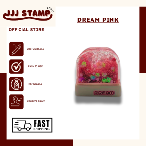 DREAM GLITTERY PERSONALIZED SELF-INKING STAMP