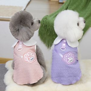 ER52858 Soft Pet Dog T-Shirt Breathable Comfortable Dog Clothing Pet Costumes Cute Puppy Vest For Pet Dog Cat