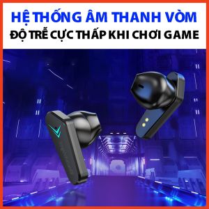 Tai Nghe Gaming X15 TWS Bluetooth 5.3 Âm Thanh HIFI Nổi Không Dây Chân Thật  Tương Thích Với Mọi Hệ Điều Hành