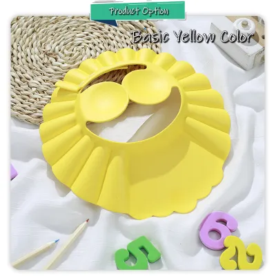 [Little B House] Adjustable Baby Shower Cap Baby Hair Wash Cap Baby Bath Head Cover 宝宝洗头帽 Topi Mandi Baby - BA21