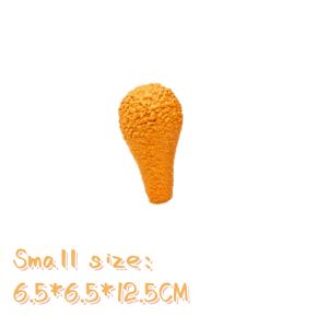Fried Chicken Leg Squeezing Toy Realistic Drumstick Slow Rising Soft PU Stress Relief Gift Box