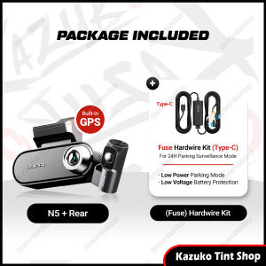 🔥DDPAI N5 Dual🔥 4K with HDR GPS Front & Rear Super Capacitor Dash Cam with Fuse Kit 4G Connectivity & ADAS😊[Authorised Dealer]