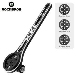 ROCKBROS Bicycle Computer Bracket Aluminum Alloy Fit for Garmin Wahoo Bryton Cycling Light Mount Camera Holder Bike Accessories