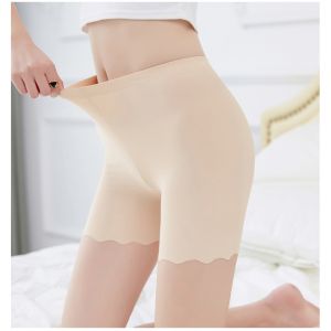 Seluar Legging Mengandung Plus Size Lady Korean Ice Silk Seamless Safety Underwear Panty Panties Safety Pant