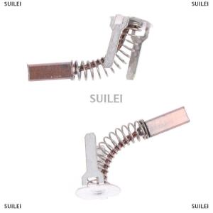 [COD] SUILEI 2pcs Carbon Brushes Repalce for Bosch GSB180-Li GSB140-Li Power Tool Accessories