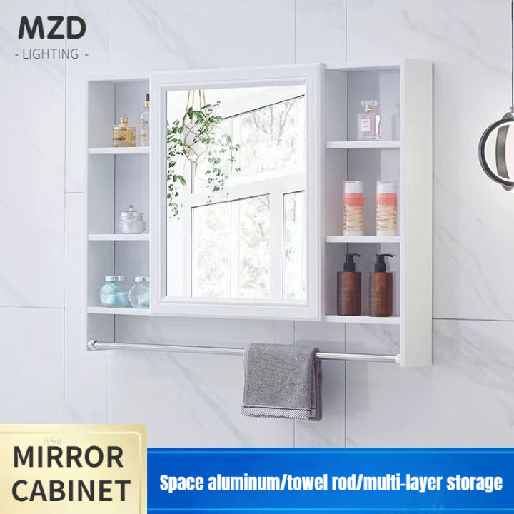 MZD【white Light】Simple Modern Space Aluminum Concealed Sliding Door