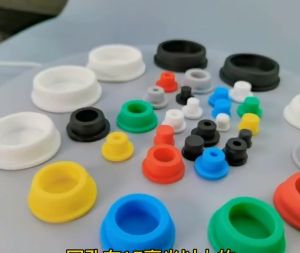 GLdailyToolsMix White Silicone Rubber Hole Caps Blanking End Caps Pipe Tube Inserts Plugs Dustproof Bungs Size A=6.8mm~48.5mm Optional
