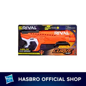 Nerf Rival Curve Shot Helix XXI-2000 Blaster Fire Rounds to Curve Left Right Downward or Fire Straight