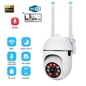 🎥【Ready stock】FREE Shipping🎥 A6 A7 Wifi Camera CCTV 1080P HD Camera Night Vision Home IP Security Surveillance Camera Motion Detection Auto Tracking Outdoor Waterproof Infrared
