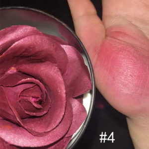 3D Blush Rose Flower Shimmer / Blusher Make Up / Perona Pipi Bunga Mawar - 4 Warna