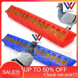 28 holes Flip-Top 50cm Plastic Chick Poultry feeder trough chicken feeder linear linear feeder for chicken linear feeder