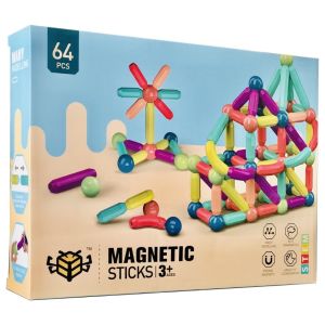 Đồ Chơi Xếp Hình Nam Châm Cao Cấp 64 42 Chi Tiết Đồ Chơi Xếp Hình Lego Sáng Tạo Thông Minh Cho Bé
