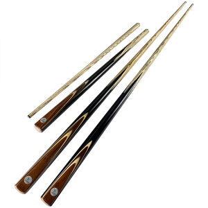 ไม้สนุ๊ก 2 ท่อน หัวคิวขนาด 10 มิล ไม้แอช มี 2 แบบให้เลือก Snooker Cue จัดส่งเร็วจากสต็อกไทย