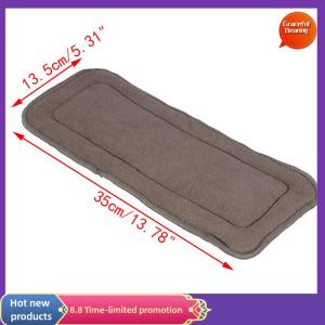 Graceful Washable Adult Diaper 5 Layers Bamboo Charcoal Cloth Nappy Liner Insert Pad