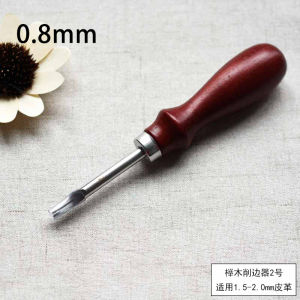 Alat Grooving Kulit/Tajam Kulit Tepi/Beveler Edge Skiving /Alat Jahit Tangan/Alat Kulit Diy Handmade 0.8/1.0/1.2/1.5