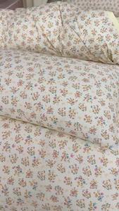 A Four Seasons Style Double Layer Four-Piece Jacquard Xiaozhu Three-Piece Set for Student Dormitory ins Fresh Floral Bedding [ Free Shipping ]