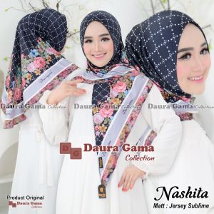 Hijab segitiga instan Nashita by Dauragama