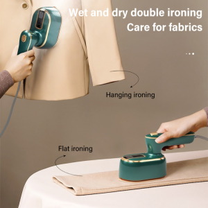 Ten Second Steam Professional Handheld Iron for Year-Round Family Users  Portable Mini Design  Quickly Soften Clothes for Adults and Travelers