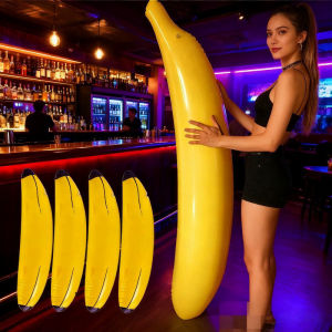Phao Bơi Poolparty sống ảo hình Quả Chuối 1m8 / 1m2 / Dưa Chuột - Đạo Cụ Chụp Ảnh Studio
