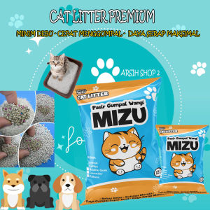 12 LITER MIZU PASIR KUCING GUMPAL WANGI TAHAN LAMA