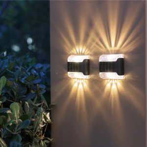 {Buy 1 Get 1 Free} Outdoor Solar Light Auto-sensing Wall Lamp IP65 Waterproof LED Street Light Garden Decoration Night Light Flood Light Lamp
