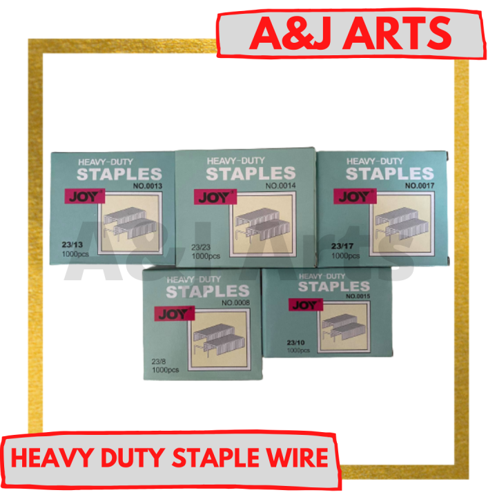 Heavy Duty Staple Wire JOY Heavy Duty Staples 23/8 23/10 23/13 23/17 23