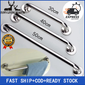 High Quality Stainless Steel 300/400/500mm Bathroom Tub Toilet Handrail Grab Bar Shower Safety Support Handle Towel Rack Handle