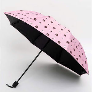 Ô Dù Che Mưa Nắng Gấp Gọn Ô Chống Nắng Chống Tia UV Cao Cấp Hình Gấu