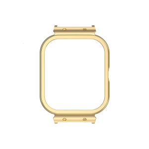 Smartwatch Cover Metal Case for IQOO Watch Scratchproof Housing 20mm Belt Connector Protector Case Frame Bumper Shell