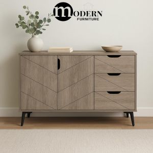 🔥Side Cabinet / Sideboard / Multipurpose Cabinet / Kitchen Cabinet / Kabinet dapur / Kabinet - Metal Leg