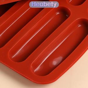 Heabety Tiramisu ngón tay Cookie thương mại Silicone không dính DIY Baking công cụ cho hộ gia đình chịu nhiệt độ cao 15 Die