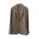 ZD Early Spring New Korean Style Internet Celebrity Blazer for Women Korean Version Loose Small Suit British Style. 