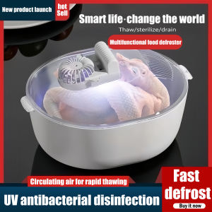 KONKA 4 in 1 Defroster Multi-Functional Thawer Fast Food Thawing Box USB Rechargeable UVC Sterilizat Fast Defrosting