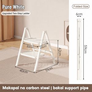 REAIM 2/3/4/5 Step Foldable Ladder Plant Stand Heavy Duty Flower Pot Rack Portable Plant Shelf for Garden Balcony Home