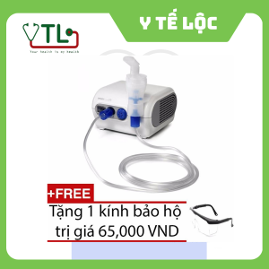 Máy xông mũi họng Omron NE - C28  Tặng 1 kính bảo hộ