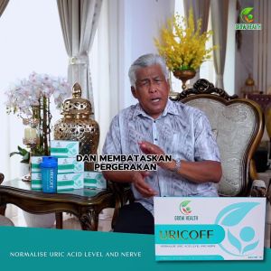 Ready stock🇲🇾URICOFF Gout Asid Urik (10 Sachet) – Bantu Kawal Uric Acid Sakit Sendi Kaki Bengkak & Saraf