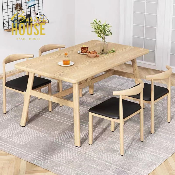 BasicHouse Dining Table And Chair Combination Small Apartment Modern