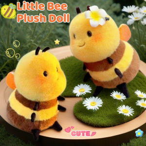 Bee Plush Toy Stuffed Doll Soft Pillow Winged Cartoon Nap Cushion Kids Room Gift