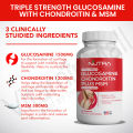 Ship From Singapore - Nutra Botanics Triple Strength Glucosamine Chondroitin MSM - 60 Tablets - Joint Support Supplement for Knee Joint Pain Relief. 