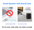 USB Speaker Portable Multimedia Stereo Speakers for Laptop Desktop PC Computer. 