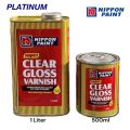 Nippon Paint Super Clear Gloss Varnish Valspar Furniture Wood Polish Restoration. 