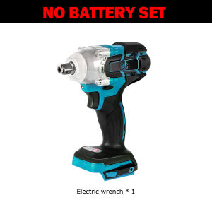 320N.M Brushless Electric Impact Wrench Portable Cordless Wrench Rechargeable 1/2 Inch Wrench Power Tools For Makita 18V Battery