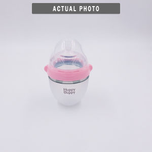 Huppy Buppy Silicone Baby Bottle Feeding 5oz Pink: A Perfect Transition from Breast to Bottle