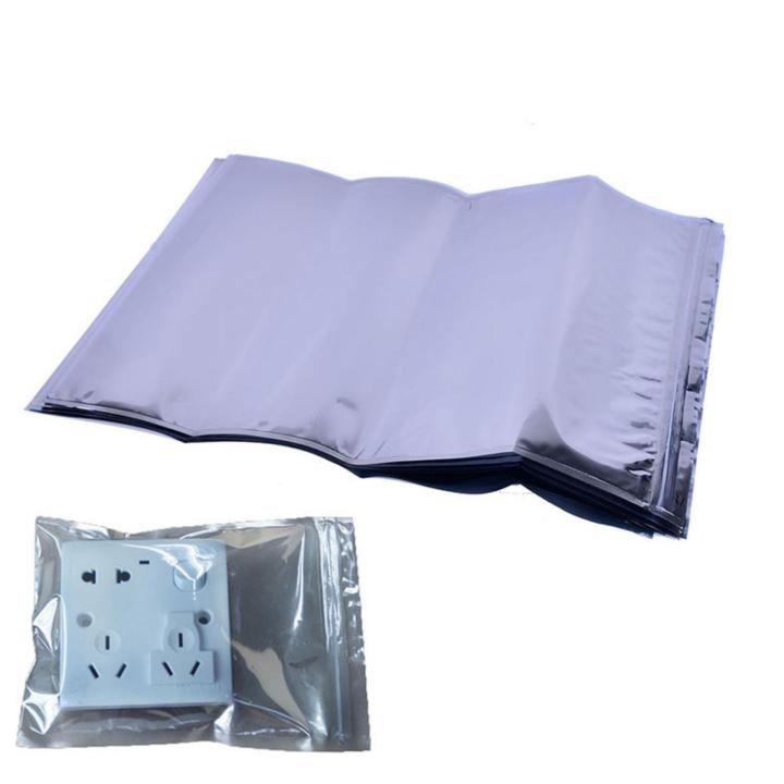 100x Citadel Anti-Static Pink Poly Bags – 12x15 Inch, 2 Mil, Open Ended, For Motherboards